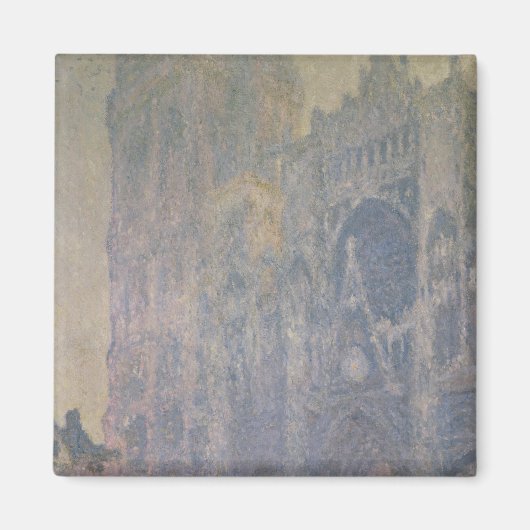 Claude Monet | Ruener Dom, Harmonie in Weiß Magnet (Vorne)