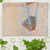 Claude Monet - Rührstäbe, Schneeeffekt, Morgen Geschirrtuch (Gefaltet)