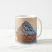 Claude Monet - Rührstäbe, Schneeeffekt, Morgen Kaffeetasse (VorderseiteRechts)