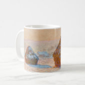 Claude Monet - Rührstäbe, Schneeeffekt, Morgen Kaffeetasse (Vorderseite Links)