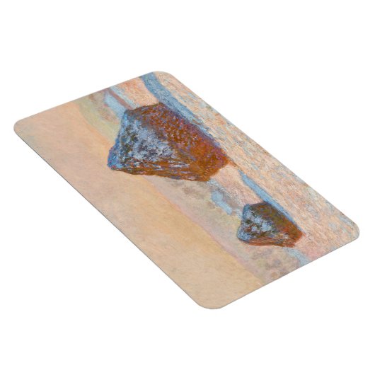 Claude Monet - Rührstäbe, Schneeeffekt, Morgen Magnet (Rechte Seite)