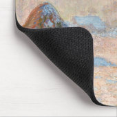 Claude Monet - Rührstäbe, Schneeeffekt, Morgen Mousepad (Ecke)