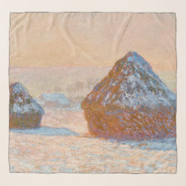 Claude Monet - Rührstäbe, Schneeeffekt, Morgen Schal