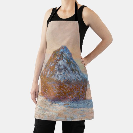 Claude Monet - Rührstäbe, Schneeeffekt, Morgen Schürze (InSitu)