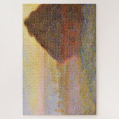 Claude Monet’s Grainstack (Sunset) (1890–1891) Puzzle (Vertikal)