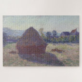 Claude Monet’s Haystack in the Evening Sun (1891) Puzzle (Horizontal)