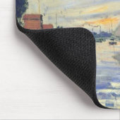 Claude Monet - Sailboat At Le Petit Gennevilliers Mousepad (Ecke)