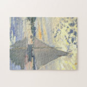 Claude Monet - Sailboat At Le Petit Gennevilliers Puzzle (Horizontal)