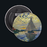 Claude Monet - Sailboat bei Le Petit-Gennevilliers Flaschenöffner<br><div class="desc">Sailboat at Le Petit-Gennevilliers / Voilier au Petit-Gennevilliers - Claude Monet,  1874</div>