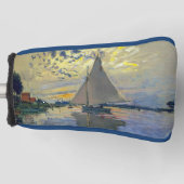 Claude Monet - Sailboat bei Le Petit-Gennevilliers Golf Headcover (Vorderseite)