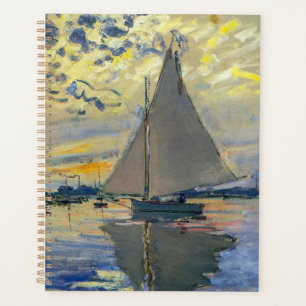 Claude Monet - Sailboat bei Le Petit-Gennevilliers Planer