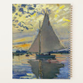 Claude Monet - Sailboat bei Le Petit-Gennevilliers Planer (Rückseite)