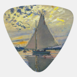 Claude Monet - Sailboat bei Le Petit-Gennevilliers Plektrum
