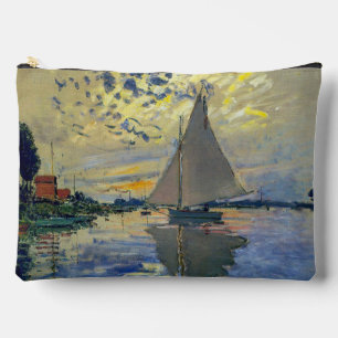 Claude Monet - Sailboat bei Le Petit-Gennevilliers Zubehörtasche