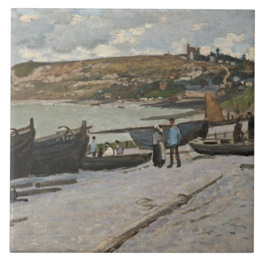 Claude Monet | Sainte-Adresse, 1867 Fliese (Vorderseite)