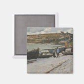 Claude Monet | Sainte-Adresse, 1867 Magnet (Vorderseite/Rückseite)