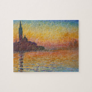 Claude Monet - San Giorgio Maggiore bei Dämmerung Puzzle
