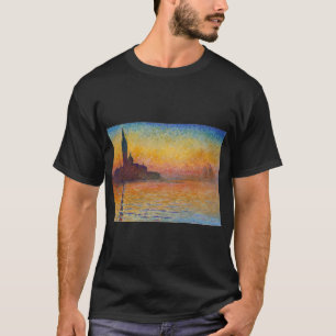 Claude Monet - San Giorgio Maggiore bei Dämmerung T-Shirt