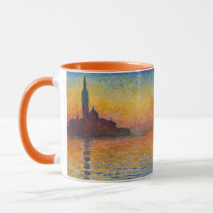 Claude Monet - San Giorgio Maggiore bei Dämmerung Tasse