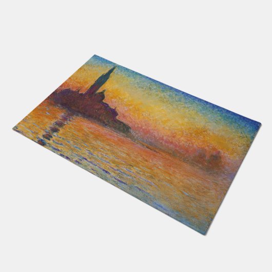 Claude Monet - San Giorgio Maggiore - Museo Canton Fußmatte (Schrägansicht)