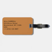 Claude Monet - San Giorgio Maggiore - Museo Canton Gepäckanhänger (Rückseite horizontal)