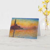 Claude Monet - San Giorgio Maggiore - Museo Canton Karte (Gelbe Blume)