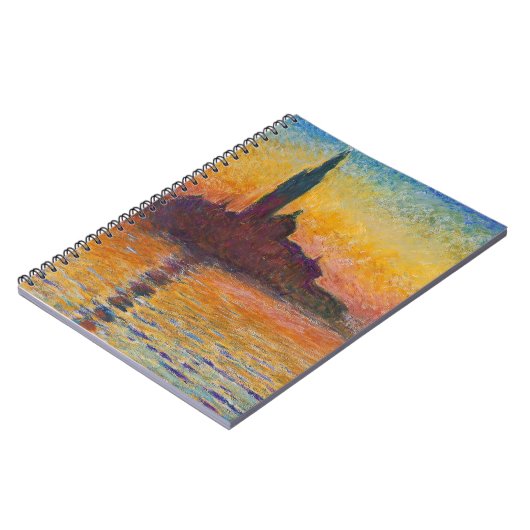 Claude Monet - San Giorgio Maggiore - Museo Canton Notizblock (Linke Seite)