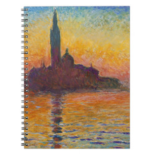 Claude Monet - San Giorgio Maggiore - Museo Canton Notizblock