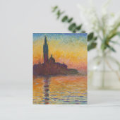 Claude Monet - San Giorgio Maggiore - Museo Canton Postkarte (Stehend Vorderseite)