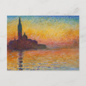 Claude Monet - San Giorgio Maggiore - Museo Canton Postkarte (Vorderseite)