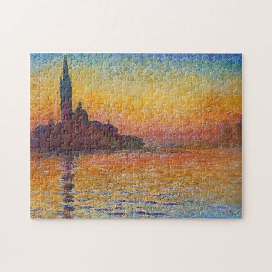 Claude Monet - San Giorgio Maggiore - Museo Canton Puzzle (Horizontal)
