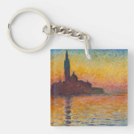 Claude Monet - San Giorgio Maggiore - Museo Canton Schlüsselanhänger
