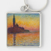 Claude Monet - San Giorgio Maggiore - Museo Canton Schlüsselanhänger (Vorne)