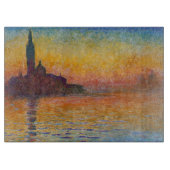 Claude Monet - San Giorgio Maggiore - Museo Canton Schneidebrett (Vorderseite)