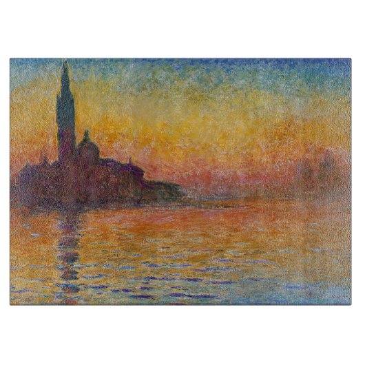 Claude Monet - San Giorgio Maggiore - Museo Canton Schneidebrett (Vorderseite)