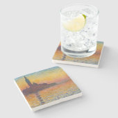 Claude Monet - San Giorgio Maggiore - Museo Canton Steinuntersetzer (Seitenansicht)