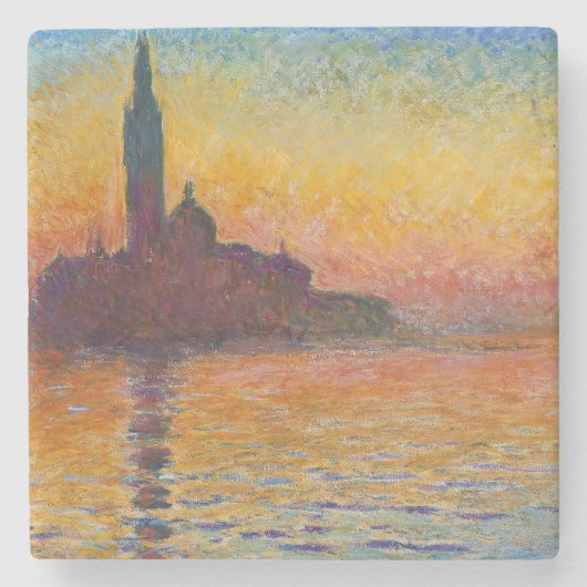 Claude Monet - San Giorgio Maggiore - Museo Canton Steinuntersetzer (Vorderseite)