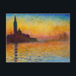 Claude Monet San Giorgio Maggiore Postkarte<br><div class="desc">Für Monet Fans!</div>