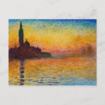 Claude Monet San Giorgio Maggiore Postkarte<br><div class="desc">Für Monet Fans!</div>