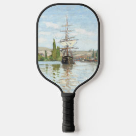 Claude Monet. Schiffe, die auf der Seine in Rouen  Pickleball Schläger