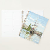 Claude Monet. Schiffe, die auf der Seine in Rouen  Planer (Anzeige)