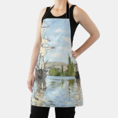 Claude Monet. Schiffe, die auf der Seine in Rouen  Schürze (InSitu)