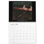 Claude Monet - Schiffe im Wasser Kalender (Jan 2027)