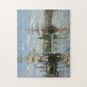 Claude Monet Schiffes auf der Seine Puzzle (Vertikal)