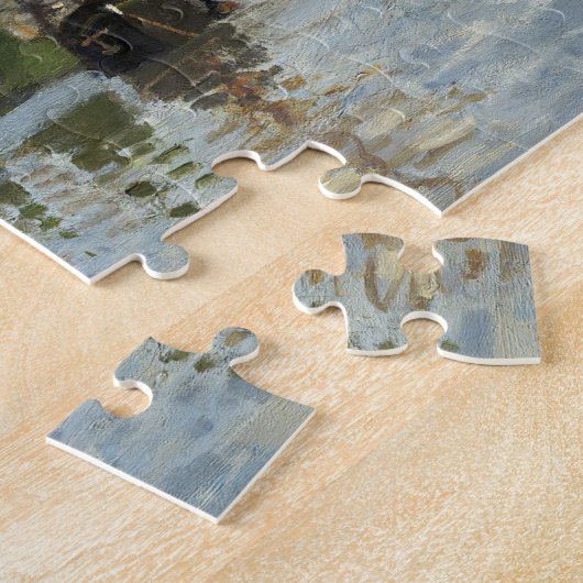 Claude Monet Schiffes auf der Seine Puzzle (Seite)