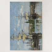 Claude Monet Schiffes auf der Seine Puzzle (Vertikal)