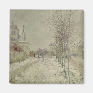 Claude Monet Schneeeffekt Magnet