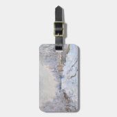 Claude Monet - Schneeszene beim argentinischen Hän Gepäckanhänger (Vorderseite vertikal)