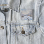 Claude Monet - Schneeszene in Argenteuil Button (Beispiel)