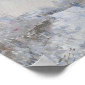 Claude Monet - Schneeszene in Argenteuil Poster (Ecke)